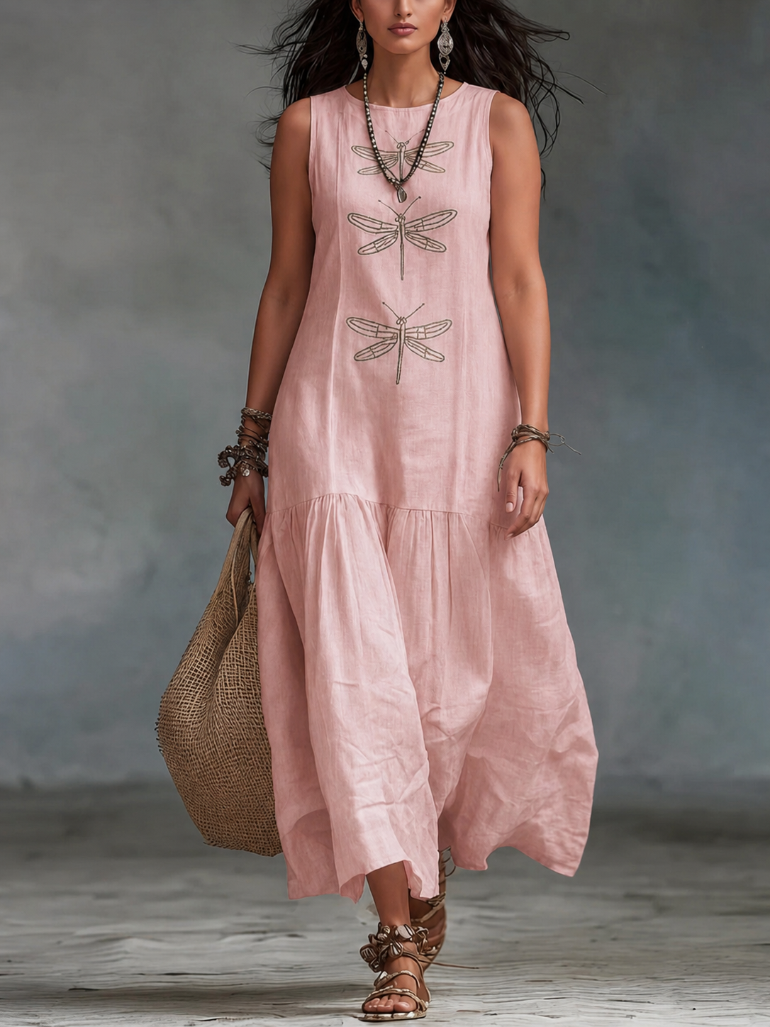 Geneva - Sleeveless Maxi Dress