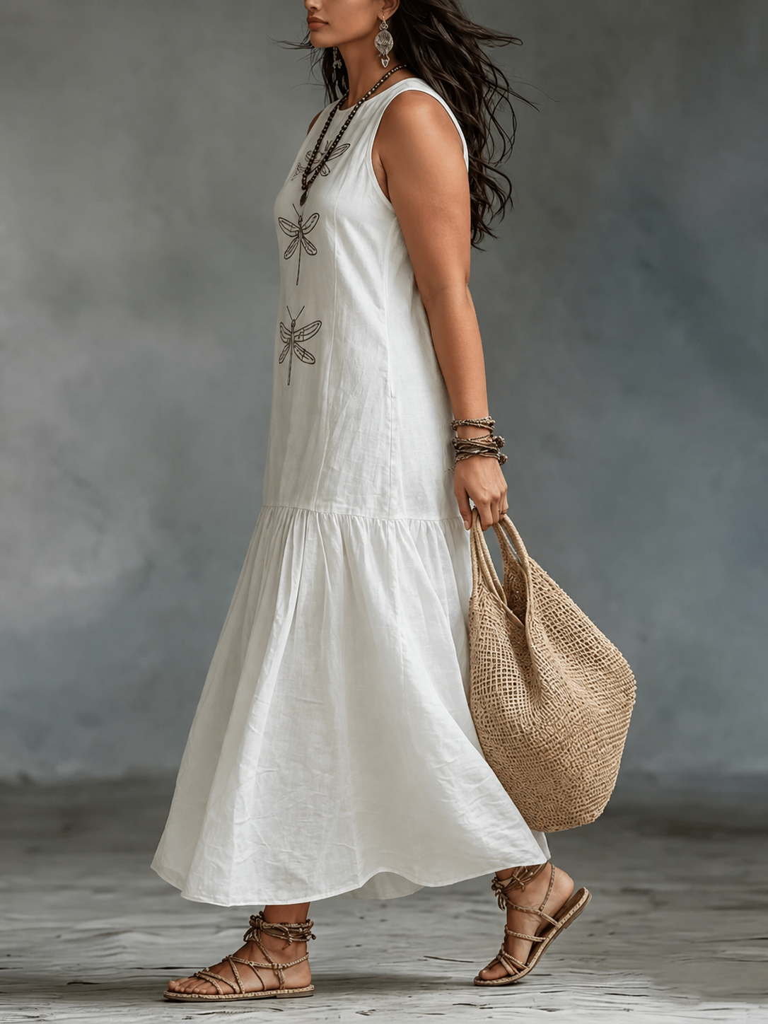 Geneva - Sleeveless Maxi Dress