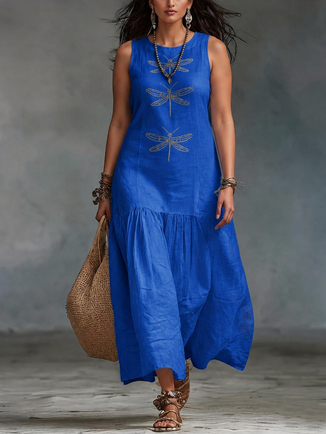 Geneva - Sleeveless Maxi Dress