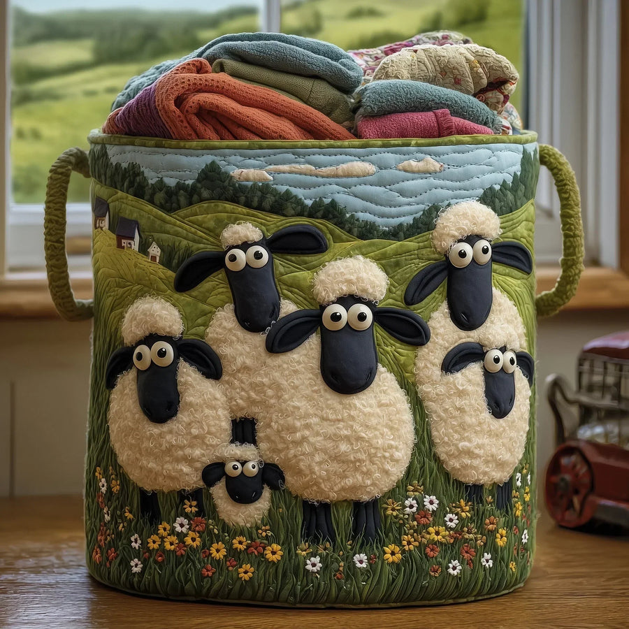 Rosie | Hand-Quilted Basket