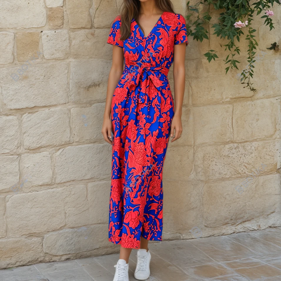FLORENCE | LIGHT AND ELEGANT COLOURFUL DRESS